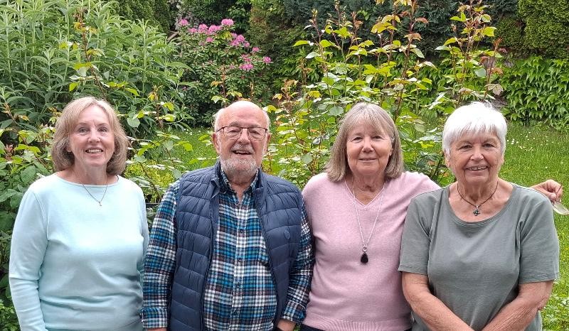 Beratungsteam, Patientenverfügung, Generalvollmacht, Betreuungsverfügung Beraterteam v.l. Hannelore Held, Michael Neumann, Sonja Wandel, Margret Rüting