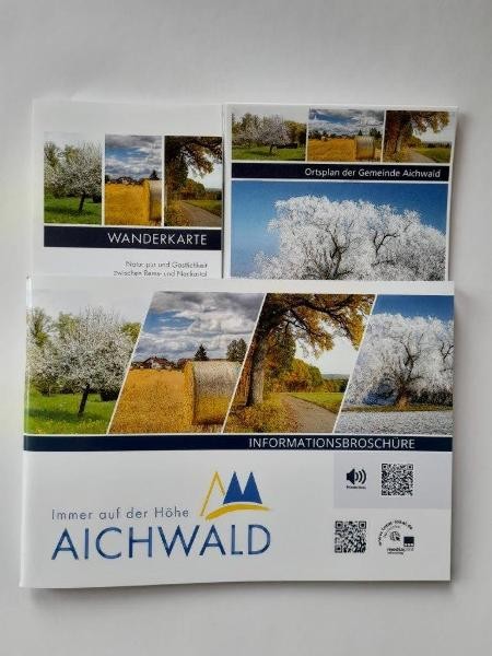 Übersicht Broschüren und Pläne