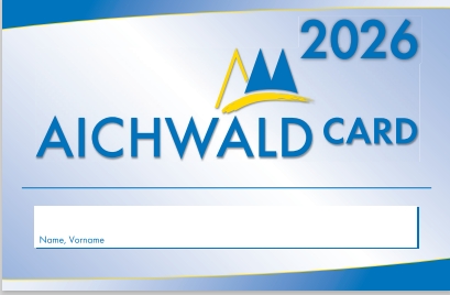 Grafik der Aichwald Card 2025