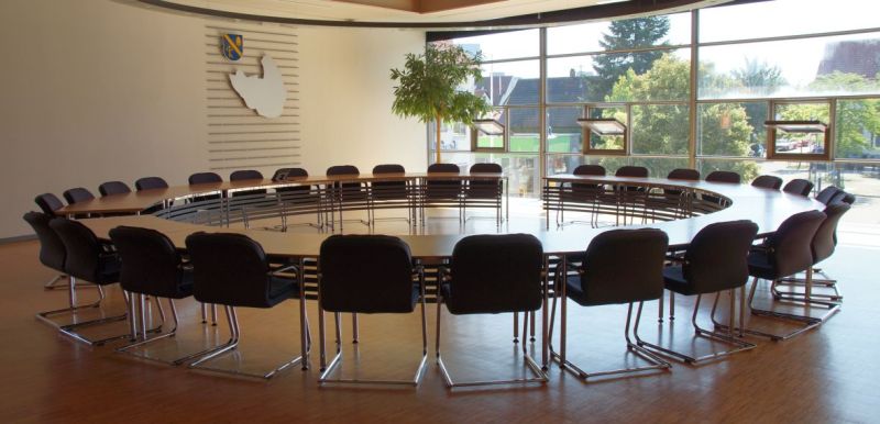 Sitzungssaal des Aichwalder Rathauses